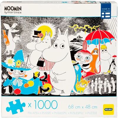 Martinex Copertina di fumetto Moomin Puzzle - 1000 Pezzi - Tipo di Puzzle Martinex Copertina di fumetto Moomin Puzzle - 1000 Pezzi - Tipo di Puzzle