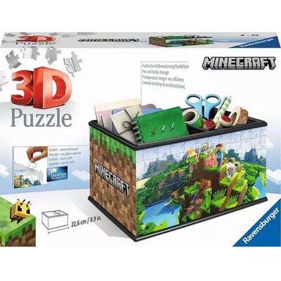 Ravensburger Puzzle A Scatola Minecraft 216 Pezzi Ravensburger Puzzle A Scatola Minecraft 216 Pezzi