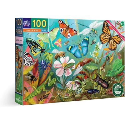 EEBOOP - Puzzle 100 pezzi - Love of Bugs - Puzzle EEBOOP - Puzzle 100 pezzi - Love of Bugs - Puzzle