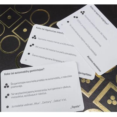 Tactic Iknow 2.0 Gioco Da Tavolo Lituano Tactic Iknow 2.0 Gioco Da Tavolo Lituano