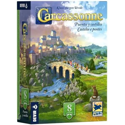 Devir Carcassonne Ponti Castelli Espansione 8 Gioco Da Tavolo Devir Carcassonne Ponti Castelli Espansione 8 Gioco Da Tavolo
