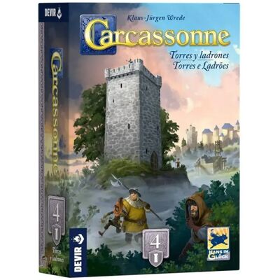 Devir Gioco Da Tavolo Carcassonne Torri Ladri Exp Devir Gioco Da Tavolo Carcassonne Torri Ladri Exp