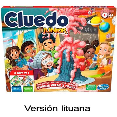 Hasbro Junior Nel Gioco Da Tavolo Lituano Cluedo Hasbro Junior Nel Gioco Da Tavolo Lituano Cluedo