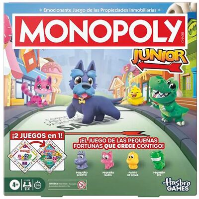 Hasbro Monopoly Junior Gioco Da Tavolo Hasbro Monopoly Junior Gioco Da Tavolo