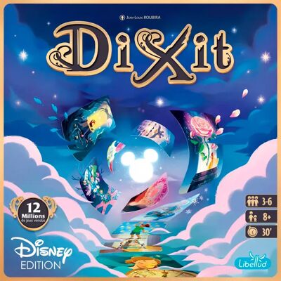 Libellud Dixit Disney Gioco da Tavolo - Tema Disney, 84 carte, 3-6 giocatori Libellud Dixit Disney Gioco da Tavolo - Tema Disney, 84 carte, 3-6 giocatori