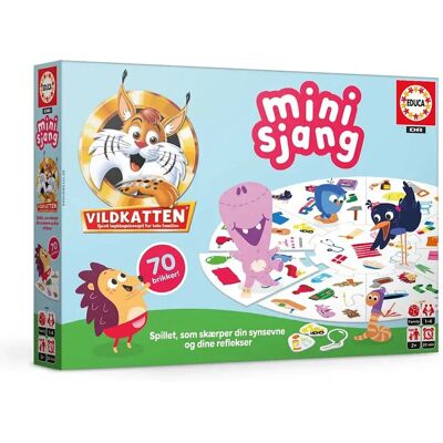 Educa Gioco Da Tavolo Vildkatten-minisjang Børste (78-20167) Educa Gioco Da Tavolo Vildkatten-minisjang Børste (78-20167)