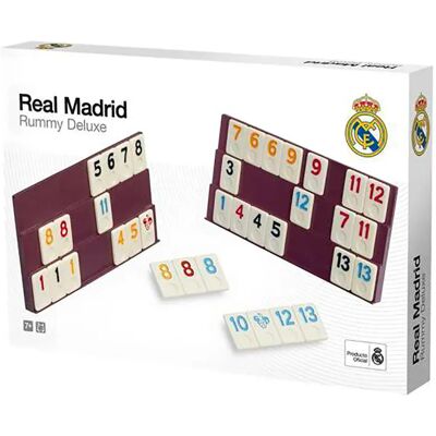 Falomir Gioco Da Tavolo Real Madrid Deluxe Rummy Falomir Gioco Da Tavolo Real Madrid Deluxe Rummy