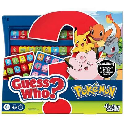 Hasbro Gioco Da Tavolo Pokemon Guess Who? Hasbro Gioco Da Tavolo Pokemon Guess Who?