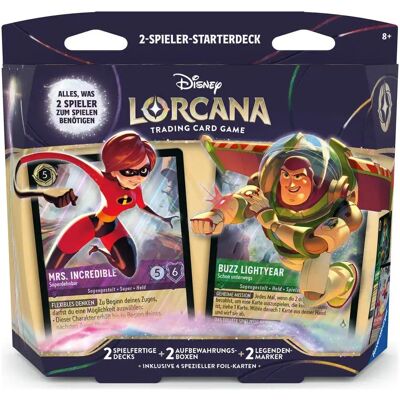 Ravensburger Gioco Di Carte Disney Lorcana Tcg German Ravensburger Gioco Di Carte Disney Lorcana Tcg German