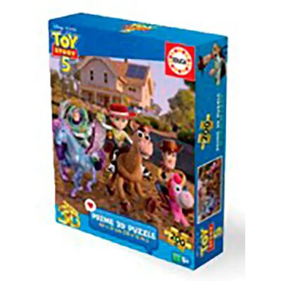Educa Puzzle Toy Story 5 3d Book Tin 300 Pezzi Educa Puzzle Toy Story 5 3d Book Tin 300 Pezzi