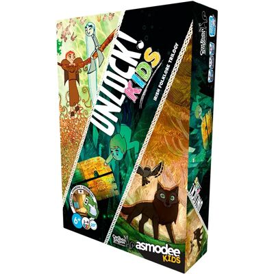 Asmodee Gioco Da Tavolo Unlock! Kids Cartoon Saloon Spanish Asmodee Gioco Da Tavolo Unlock! Kids Cartoon Saloon Spanish