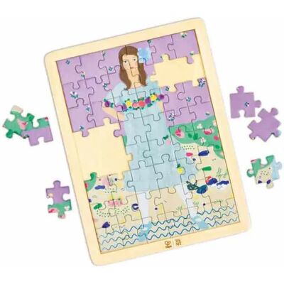 Hape Puzzle Klimt Mäda Primavesi 9 Pezzi Hape Puzzle Klimt Mäda Primavesi 9 Pezzi