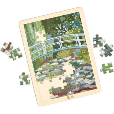 Hape Puzzle Monet Water-lily Garden 9 Pezzi Hape Puzzle Monet Water-lily Garden 9 Pezzi