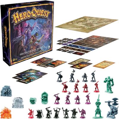 Hasbro Gioco Da Tavolo Heroquest Morcar Sorcerers Hasbro Gioco Da Tavolo Heroquest Morcar Sorcerers