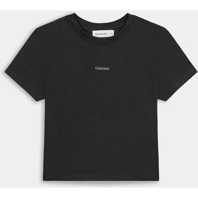 T-shirt Calvin Klein Jeans da Donna, nero T-shirt Calvin Klein Jeans da Donna, nero
