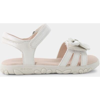 Sandali Geox da Bambina, bianco Sandali Geox da Bambina, bianco