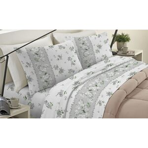 Banzaii Completo Lenzuola In Flanella Stampata: Beatrice Azzurro Una Piazza E Mezza Banzaii Completo Lenzuola In Flanella Stampata: Beatrice Azzurro Una Piazza E Mezza