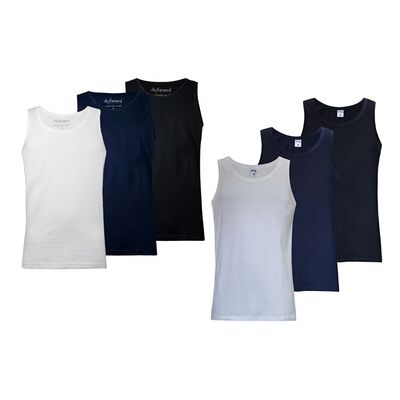 NOTTINGHAM Canotta Da Uomo: Set Da 3 De Fonseca Bianco Taglia M NOTTINGHAM Canotta Da Uomo: Set Da 3 De Fonseca Bianco Taglia M