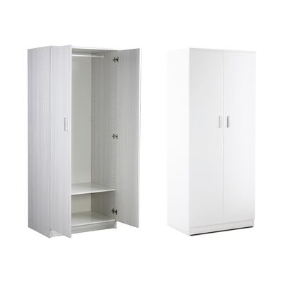 Armadio multiuso bianco SARMOG - 77x52x182 cm Armadio multiuso bianco SARMOG - 77x52x182 cm