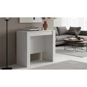 Bricozone Tavolo Console Allungabile Fino A 300 Cm: Bianco Bricozone Tavolo Console Allungabile Fino A 300 Cm: Bianco