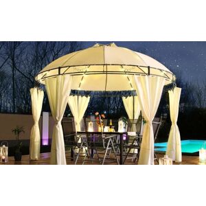Gazebo LED Swing & Harmonie 3,5m - Impermeabile, Solare, Struttura Gazebo LED Swing & Harmonie 3,5m - Impermeabile, Solare, Struttura