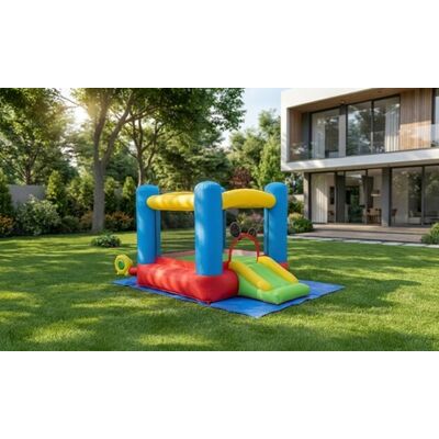 Home Deluxe Castello Gonfiabile Fabi Per Bambini Home Deluxe Castello Gonfiabile Fabi Per Bambini