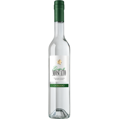 Giordano Vini Grappa Di Moscato - Grappa Morbida E Fragrante, Caratterizzata Dai Tipici Aromi Varietali Del Vitigno Moscato. Colore Bianco, Limpido E Cristallino, Con Profumi Ricchi E Complessi Che Richiamano Salvia E Fiori. Al Sapore È Morbida E Vellutat Giordano Vini Grappa Di Moscato - Grappa Morbida E Fragrante, Caratterizzata Dai Tipici Aromi Varietali Del Vitigno Moscato. Colore Bianco, Limpido E Cristallino, Con Profumi Ricchi E Complessi Che Richiamano Salvia E Fiori. Al Sapore È Morbida E Vellutat