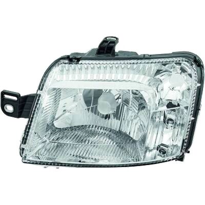 Diederichs Faro Fiat Panda - Sinistro con Motore per Livellamento - H4 Diederichs Faro Fiat Panda - Sinistro con Motore per Livellamento - H4