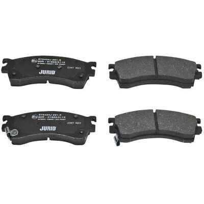 Pastiglie Freno Jurid Anteriori Compatibili con Ford Mazda - Set Pastiglie Pastiglie Freno Jurid Anteriori Compatibili con Ford Mazda - Set Pastiglie