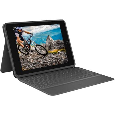 Logitech Custodia con tastiera iPad 7agen Nero Logitech Custodia con tastiera iPad 7agen Nero