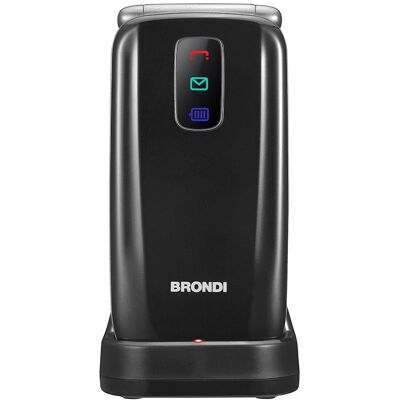 Brondi Cellulare Amico Leale+ Black metal Brondi Cellulare Amico Leale+ Black metal