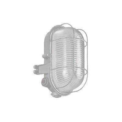 LOMBARDO Tartaruga Ovale 3 Entrate Grigio 1x60w LB41224 LOMBARDO Tartaruga Ovale 3 Entrate Grigio 1x60w LB41224