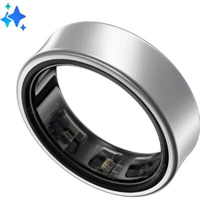 Samsung Anello Smart Ring Size 9 Silver Samsung Anello Smart Ring Size 9 Silver