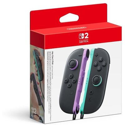 Nintendo Controller Joy-Con 2 Viola/Verde chiaro Switch 2 Nintendo Controller Joy-Con 2 Viola/Verde chiaro Switch 2