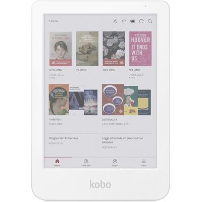 KOBO Ereader Clara Colour Bianco KOBO Ereader Clara Colour Bianco