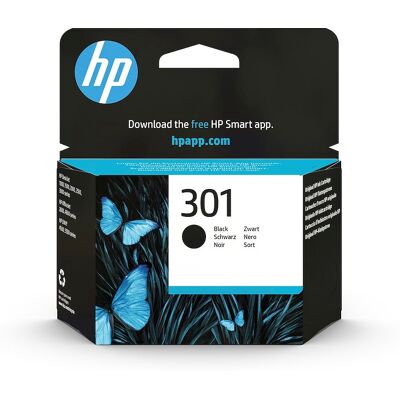 HP Cartuccia D'Inchiostro 301 Nero CH561EE HP Cartuccia D'Inchiostro 301 Nero CH561EE