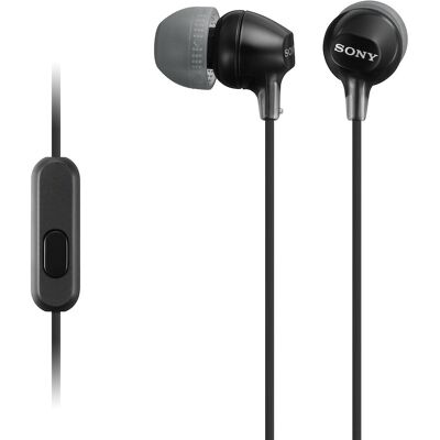 Sony MDR-EX15LP Black con microfono Sony MDR-EX15LP Black con microfono