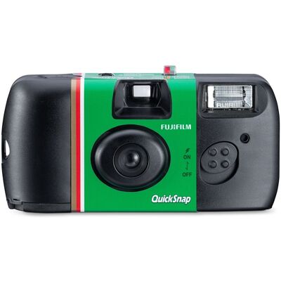 Fujifilm Fotocamera monouso Quicksnap Fl Sp 27exp nero verde Fujifilm Fotocamera monouso Quicksnap Fl Sp 27exp nero verde