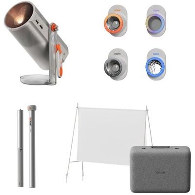 XGIMI Videoproiettore Mogo 4 World Cup Bundle Argento/Arancione XGIMI Videoproiettore Mogo 4 World Cup Bundle Argento/Arancione