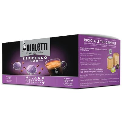 Bialetti Capsule Milano 72 PZ 096080401 Bialetti Capsule Milano 72 PZ 096080401