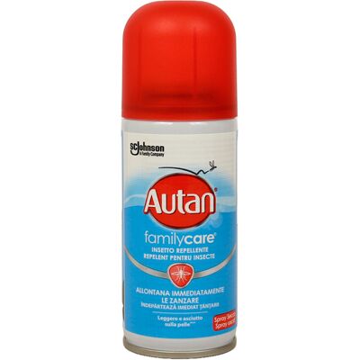 SC JOHNSON Autan Spray Secco Insetto repellente Family Care 100ml SC JOHNSON Autan Spray Secco Insetto repellente Family Care 100ml