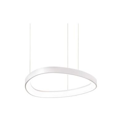 Lampada a sospensione LED Ideal Lux Gemini - Bianco, Regolabile, 3000K Lampada a sospensione LED Ideal Lux Gemini - Bianco, Regolabile, 3000K