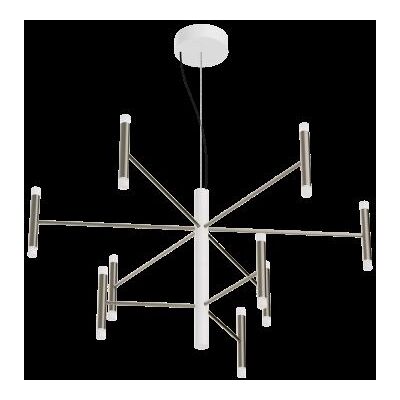 LINEA LIGHT Perla P9 Nera e Bianca Lampada a Sospensione 9750 LINEA LIGHT Perla P9 Nera e Bianca Lampada a Sospensione 9750