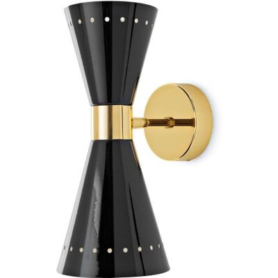 LINEA LIGHT Stilnovo Megafono Nero da Parete LINEA LIGHT Stilnovo Megafono Nero da Parete