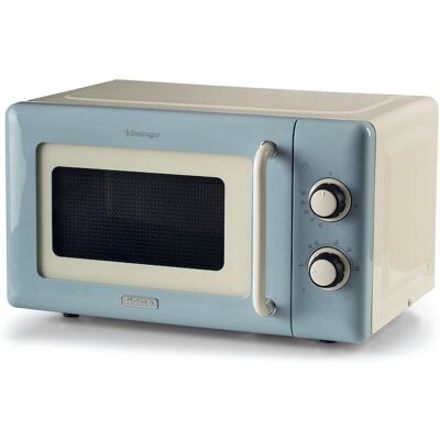 Ariete Microonde Linea Vintage 20L 3960 Celeste Ariete Microonde Linea Vintage 20L 3960 Celeste
