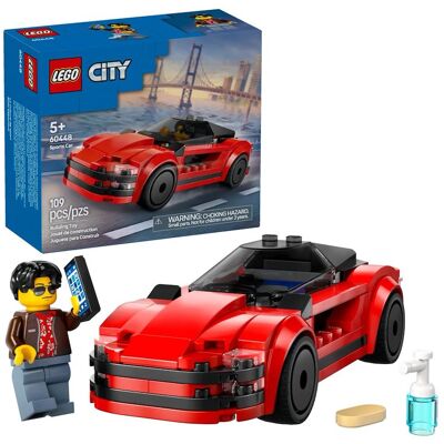 Lego City Auto sportiva rossa 60448 Lego City Auto sportiva rossa 60448