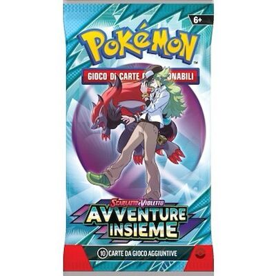 POKEMON Scarlatto & Violetto 1 Busta Pk10261-i POKEMON Scarlatto & Violetto 1 Busta Pk10261-i