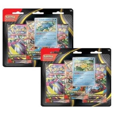 POKEMON Pokémon Blister 3 Bustine + 1 Card M1 Megaevoluzione Pk10050-i POKEMON Pokémon Blister 3 Bustine + 1 Card M1 Megaevoluzione Pk10050-i