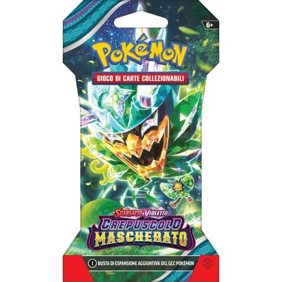 POKEMON Crepuscolo Mascherato 1 Busta Paper Sleeve Pk60502-i POKEMON Crepuscolo Mascherato 1 Busta Paper Sleeve Pk60502-i