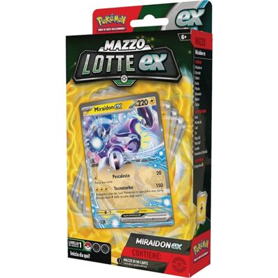 POKEMON Pokémon Mazzo Lotte ex Miraidon ex Italiano Pk60487-i POKEMON Pokémon Mazzo Lotte ex Miraidon ex Italiano Pk60487-i
